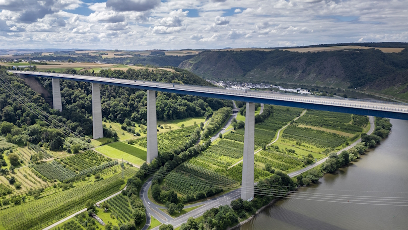 Brücke über der Mosel Brücke über der Mosel
